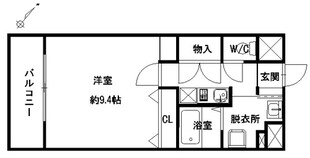 リンデン東薬院の物件間取画像